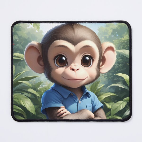 Item preview, Smart Monkey designed and sold by AICreativeArts.