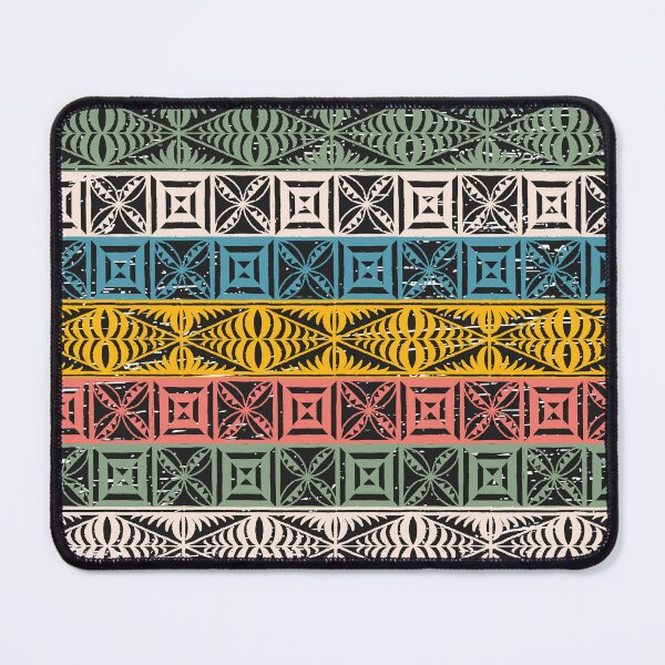 Item preview, Ngatu Tokelau Feletoa Fata Tongan Traditional Polynesian Summer Pattern designed and sold by InkKiai.