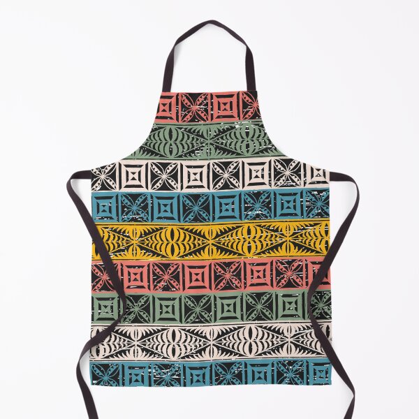 Item preview, Ngatu Tokelau Feletoa Fata Tongan Traditional Polynesian Summer Pattern designed and sold by InkKiai.