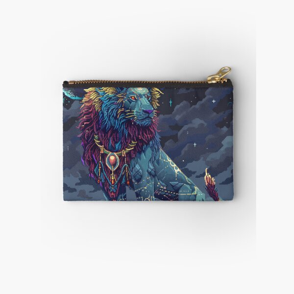 Item preview, Cosmic Lion Pixel Art designed and sold by Kaos-Bit.