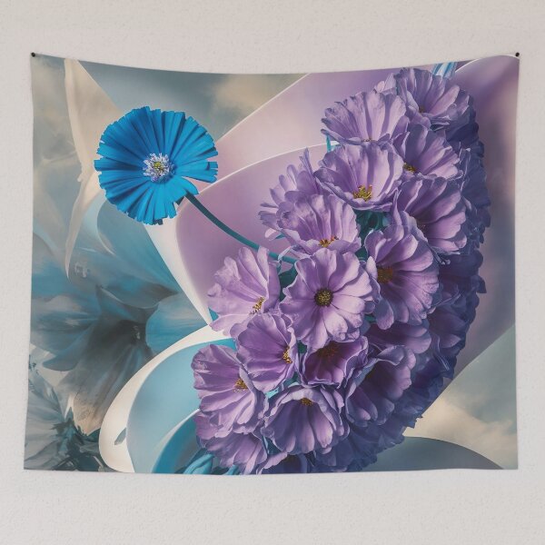 Item preview, bouquet of flowers against the sky designed and sold by elegantpaterns.