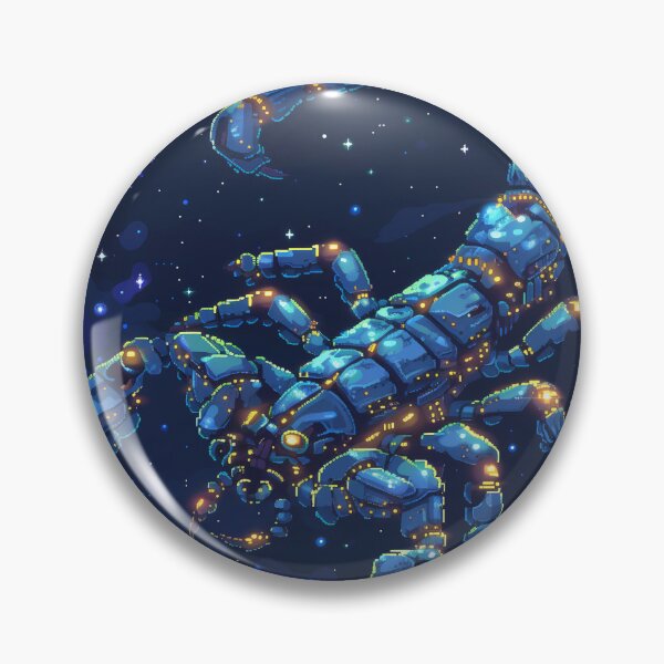 Item preview, Cosmic Scorpion Pixel Art designed and sold by Kaos-Bit.