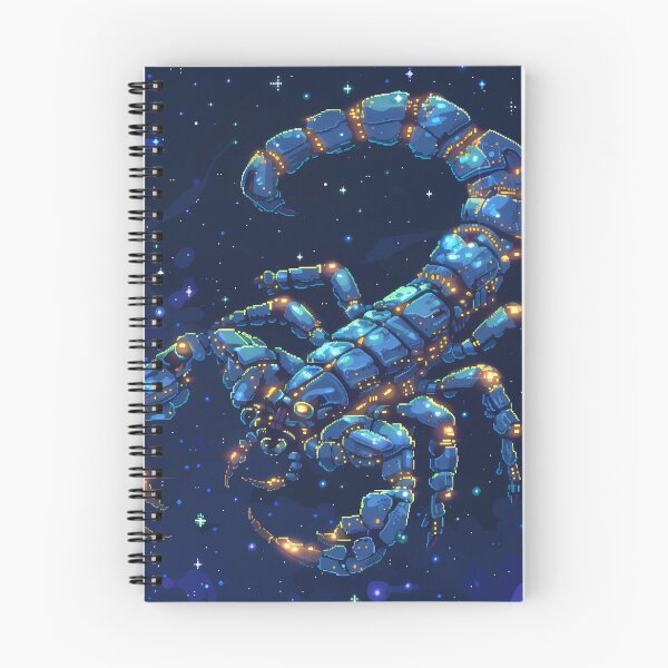 Item preview, Cosmic Scorpion Pixel Art designed and sold by Kaos-Bit.