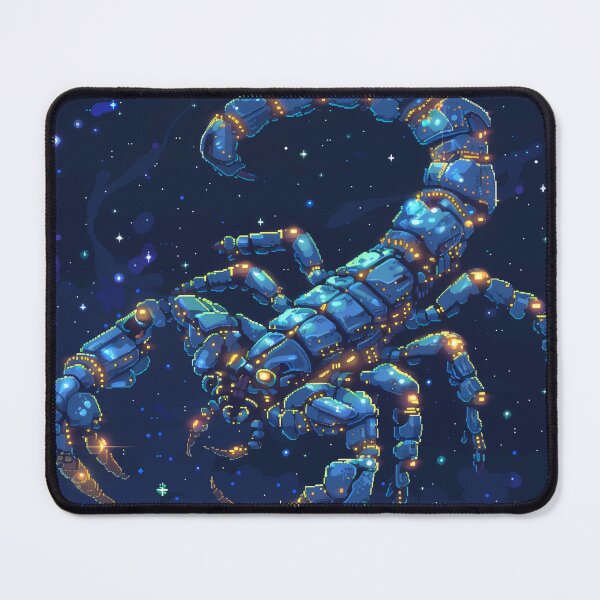 Item preview, Cosmic Scorpion Pixel Art designed and sold by Kaos-Bit.