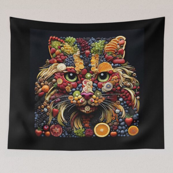 Item preview, Cat... Fruits... 001... (A.I.) designed and sold by AtelierFafard.