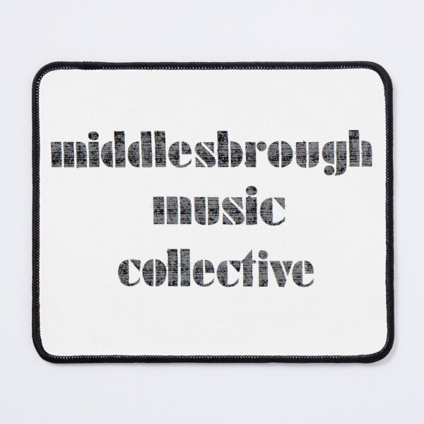 Artikelvorschau, Middlesbrough Music Collective Retro 80er Siebdruck-Logo entworfen und verkauft von Logo-A-GoGo.