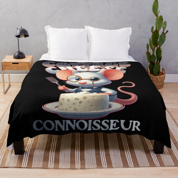 Item preview, COTTAGE CHEESE Connoisseur - FUNNY MOUSE EATING COTTAGE CHEESE designed and sold by justyna-s28.