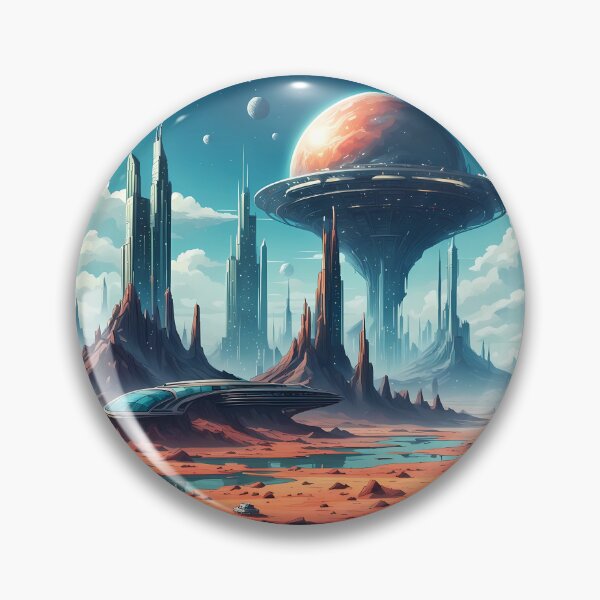 Item preview, Cityscape of the Future designed and sold by AICreativeArts.