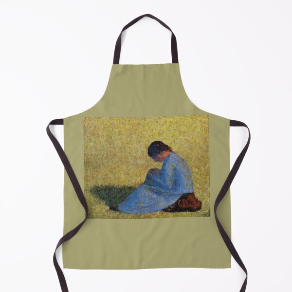 Item preview, Peasant Woman Georges Seurat Famous painting designed and sold by ArtUnova.
