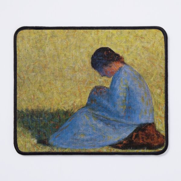 Item preview, Peasant Woman Georges Seurat Famous painting designed and sold by ArtUnova.