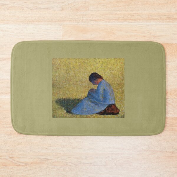 Item preview, Peasant Woman Georges Seurat Famous painting designed and sold by ArtUnova.