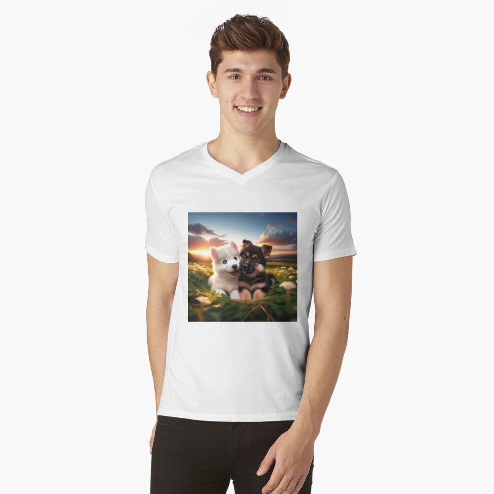 Item preview, V-Neck T-Shirt designed and sold by starchim01.