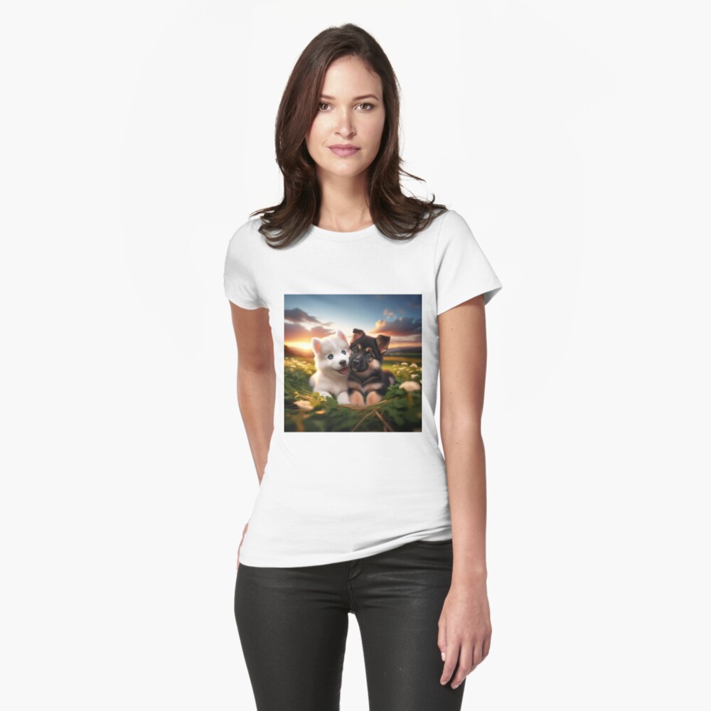 Item preview, Fitted T-Shirt designed and sold by starchim01.