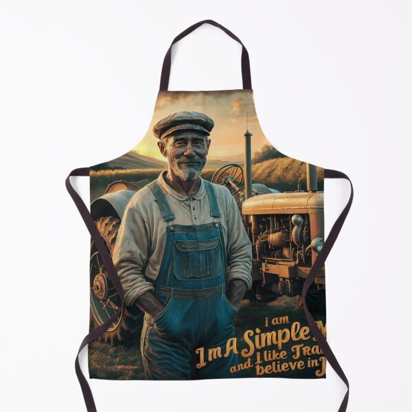 Item preview, JESUS FARMER". I am a simple man ,I like tractor and believe in Jesus  designed and sold by Obinne.