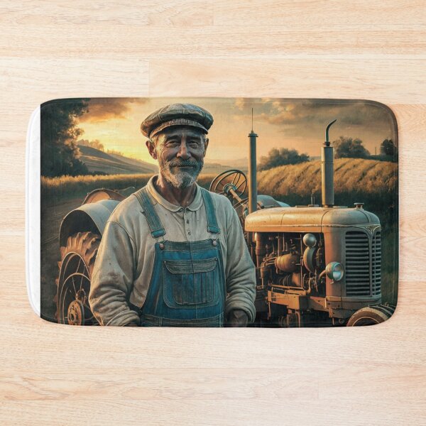 Item preview, JESUS FARMER". I am a simple man ,I like tractor and believe in Jesus  designed and sold by Obinne.