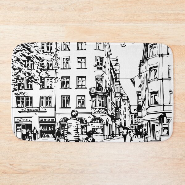 Item preview, A man with a child in the city. designed and sold by Svetlanhcik.