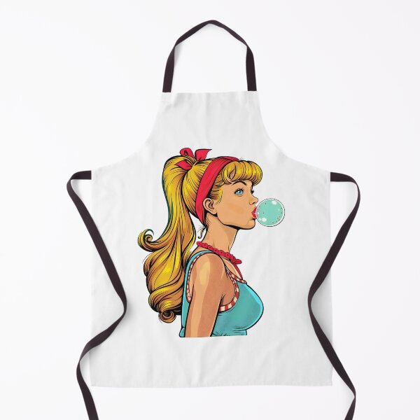 Item preview, Pop Art Comics - Bubble Gum Girl designed and sold by AestheticArtHub.