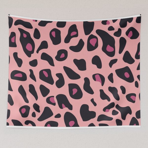 Item preview, Pink Leopard Print Pattern Vector Art designed and sold by ChainsArt.