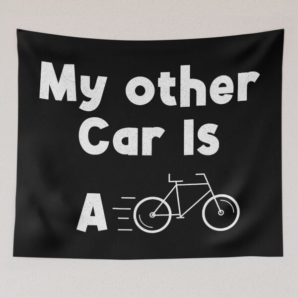 Item preview, My Other Car is a Bike designed and sold by Blok45.