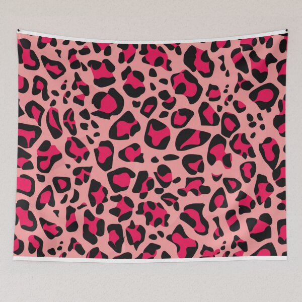 Item preview, Pink Leopard Print Pattern designed and sold by ChainsArt.