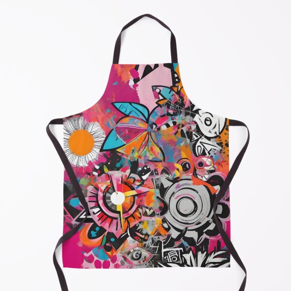 Item preview, Joyful Chaos: A Psychedelic Pop Art Fusion designed and sold by FreedomToDesign.