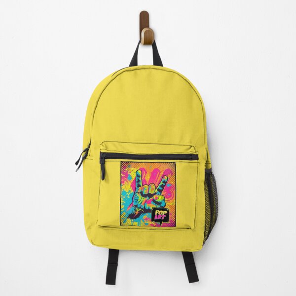 Item preview, Hand sign, pop art style colorful artwork, vivid graphics designed and sold by silent-violin.
