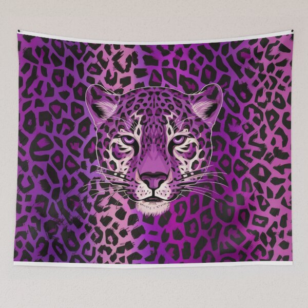 Item preview, Purple Leopard designed and sold by ChainsArt.