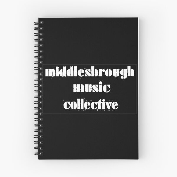 Item preview, Middlesbrough Music Collective Retro 80's Screenprint logo White On Black designed and sold by Logo-A-GoGo.