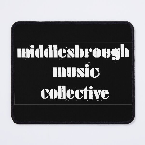 Item preview, Middlesbrough Music Collective Retro 80's Screenprint logo White On Black designed and sold by Logo-A-GoGo.