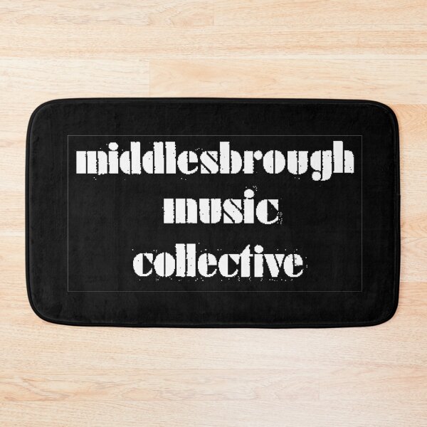 Item preview, Middlesbrough Music Collective Retro 80's Screenprint logo White On Black designed and sold by Logo-A-GoGo.