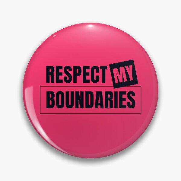 Item preview, RESPECT MY BOUNDARIES designed and sold by alegnacreates.