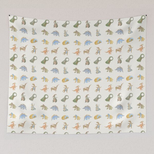 Artikelvorschau, Buntes Dinosaurier-Set – Geschenk für Dinosaurierliebhaber entworfen und verkauft von patternjp.