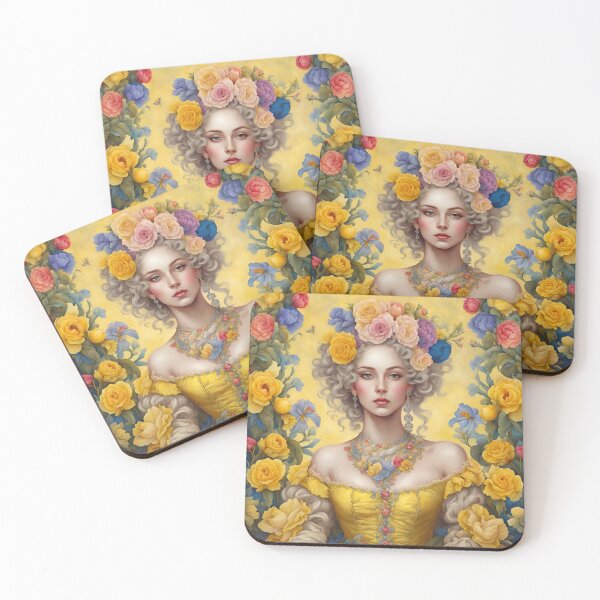 Item preview, Girl in roses designed and sold by AI  © ZORIANA.