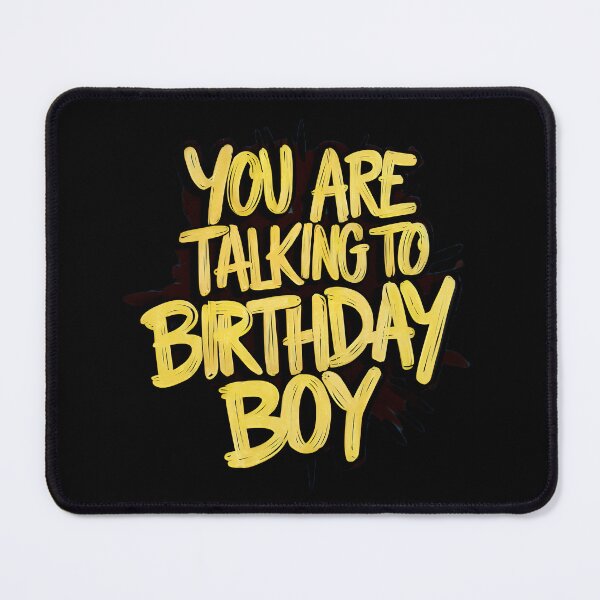 Item preview, Birthday boy talking graffiti fun funny present gift designed and sold by Newhyperion.