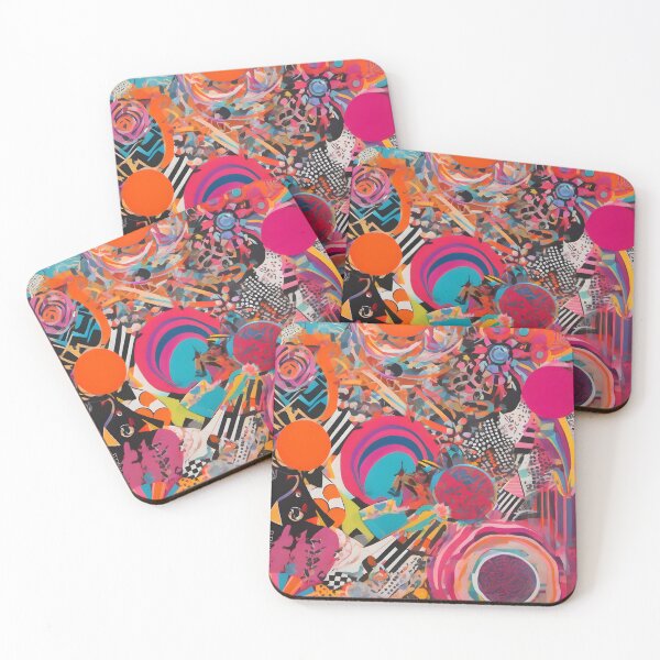 Item preview, Psychedelic Pop: A Joyful Fusion of 70's Vibes and Artistic Freedom designed and sold by FreedomToDesign.