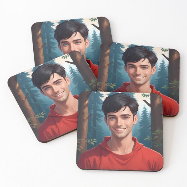 Item preview, Cheerful Man designed and sold by AICreativeArts.
