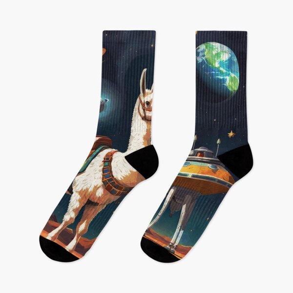 Item preview, Llama in retro space 60s designed and sold by Helios Be. Lavsh.