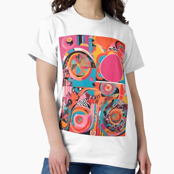Item preview, Retro Reverie: Eclectic Collage of Vibrant Patterns and Pop Art Flair designed and sold by FreedomToDesign.