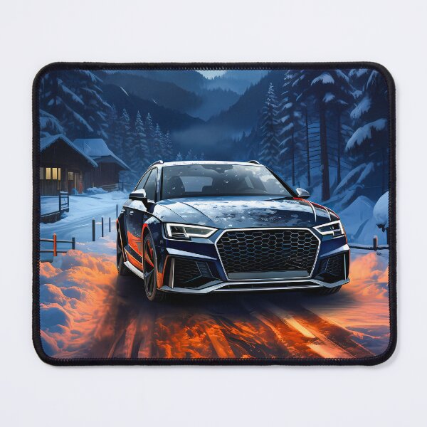 Item preview,  Audi RS4 ABT In Winter Alpine Village With Snow designed and sold by RevUpDesign.