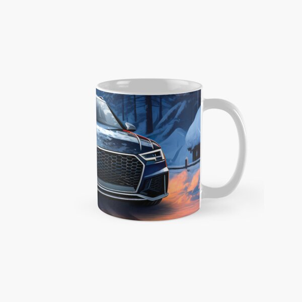 Item preview,  Audi RS4 ABT In Winter Alpine Village With Snow designed and sold by RevUpDesign.