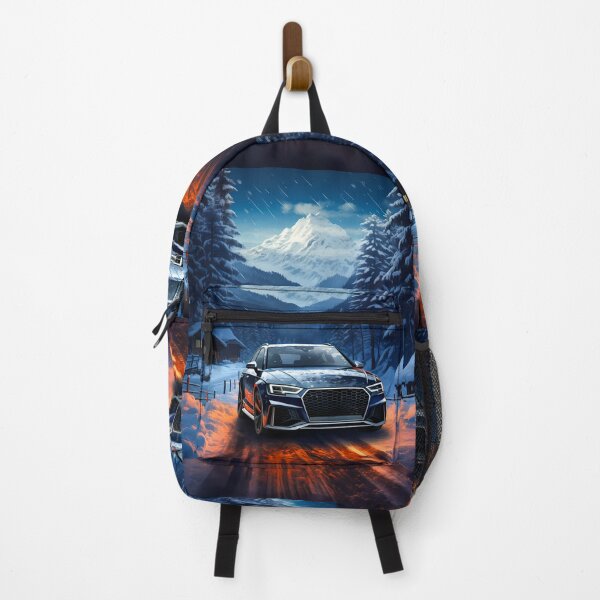 Item preview, Audi RS4 ABT In Winter Alpine Village With Snow designed and sold by RevUpDesign.