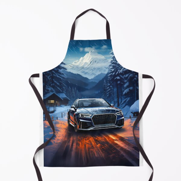 Item preview,  Audi RS4 ABT In Winter Alpine Village With Snow designed and sold by RevUpDesign.