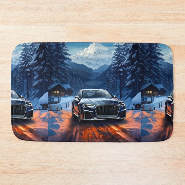 Item preview,  Audi RS4 ABT In Winter Alpine Village With Snow designed and sold by RevUpDesign.