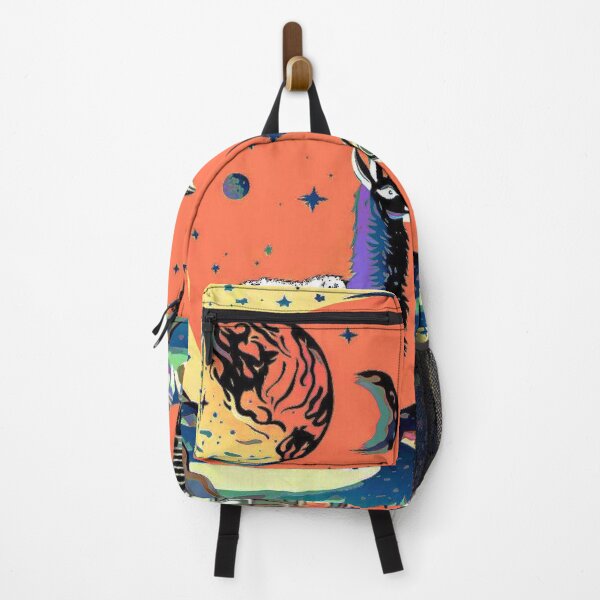Item preview, Llama in retro space 60s v2 designed and sold by Helios Be. Lavsh.