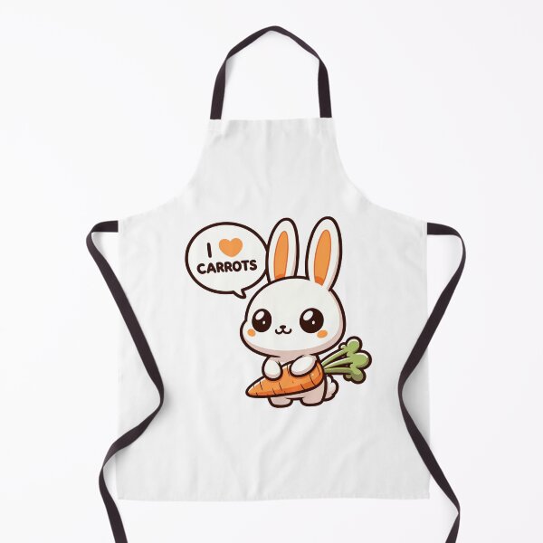 Item preview, I love carrots. The cute rabbit in anime style designed and sold by CameliaWave.