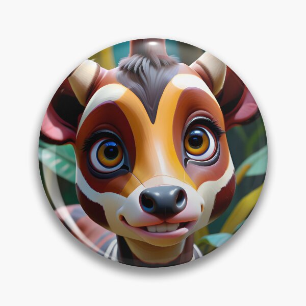 Artikelvorschau, Niedliches afrikanisches Okapi im Dschungel entworfen und verkauft von TheArtOfPat.