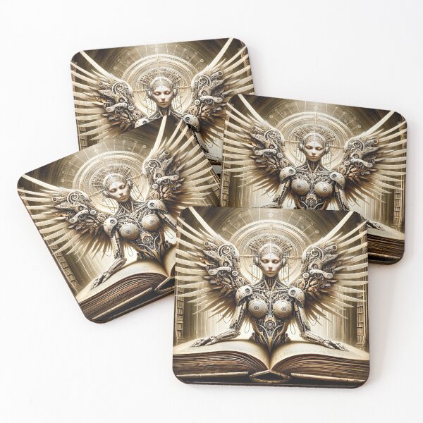 Item preview, Library Angel Fantasy Art designed and sold by PyxieZen.