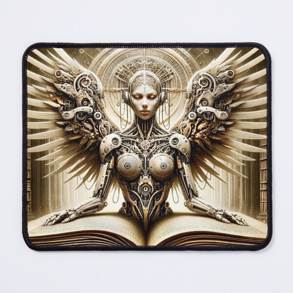 Item preview, Library Angel Fantasy Art designed and sold by PyxieZen.