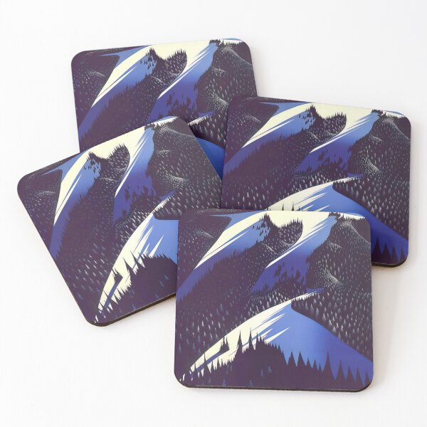 Item preview, Eyvind Earle - Black Evergreen Forest designed and sold by qlAinwoRTy.