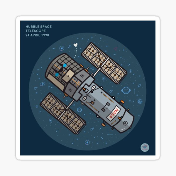 Item preview, Hubble Space Telescope designed and sold by ChiaSkyworkers.